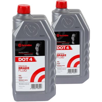2x 1l Brembo Dot 4 Bremsflüssigkeit Auto Motorrad L04010: L 04010 2x 1l Brembo Dot 4 Bremsflüssigkeit Auto Motorrad L04010: L 04010