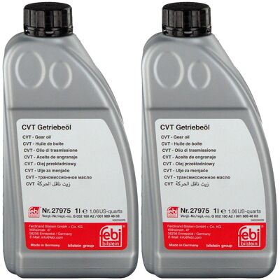 Febi Bilstein 2l 27975 Febi Getriebeöl Automatik Cvt Getriebe Passend Für Vw G 052 516: Febi 27975 Febi Bilstein 2l 27975 Febi Getriebeöl Automatik Cvt Getriebe Passend Für Vw G 052 516: Febi 27975