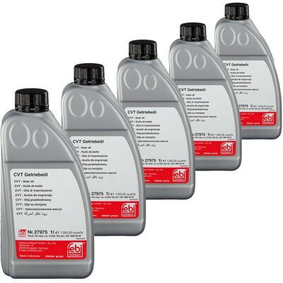 Febi Bilstein 5l 27975 Febi Getriebeöl Automatik Für Cvt Getriebe Passend Für Vw G 052 516: Febi 27975 Febi Bilstein 5l 27975 Febi Getriebeöl Automatik Für Cvt Getriebe Passend Für Vw G 052 516: Febi 27975