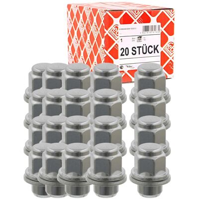 20x Febi Radmutter Alufelgen Passend Für Toyota Avensis Campy Carina Corolla: Radmutter Bogap: P3337100 Citroën: 540582 Febest: 0185001 Febi Bilstein: 20x Febi Radmutter Alufelgen Passend Für Toyota Avensis Campy Carina Corolla: Radmutter Bogap: P3337100 Citroën: 540582 Febest: 0185001 Febi Bilstein: