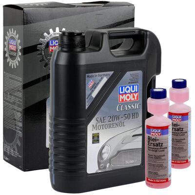 2x250ml Blei-ersatz+1x5l Liqui Moly Motoröl Classic 20w-50 Hd Mineralisch: Liqui Moly 1129+1010 2x250ml Blei-ersatz+1x5l Liqui Moly Motoröl Classic 20w-50 Hd Mineralisch: Liqui Moly 1129+1010