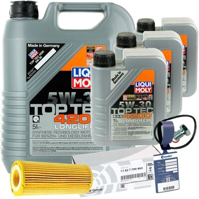 8l Liqui 5w30 Öl+bmw Ölfilter Passend Für 3er E90 46 5er E60 61 X3 E83 X5 E70: Ölwechselset Bmw: 11137535106 Bmw: 11427788454 Bmw: 11427788460 Bmw: 11 8l Liqui 5w30 Öl+bmw Ölfilter Passend Für 3er E90 46 5er E60 61 X3 E83 X5 E70: Ölwechselset Bmw: 11137535106 Bmw: 11427788454 Bmw: 11427788460 Bmw: 11