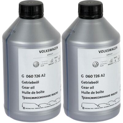 VAG 2x1 Liter Oe Original Getriebeöl Schaltgetriebeöl Sae 75 G Passend Für Vw Audi: Vw G 060 726 A2 VAG 2x1 Liter Oe Original Getriebeöl Schaltgetriebeöl Sae 75 G Passend Für Vw Audi: Vw G 060 726 A2