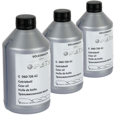 VAG 3x1 Liter Oegetriebeöl Schaltgetriebeöl Sae 75 G Passend Für Original Vw Audi: Vw G 060 726 A2 VAG 3x1 Liter Oegetriebeöl Schaltgetriebeöl Sae 75 G Passend Für Original Vw Audi: Vw G 060 726 A2