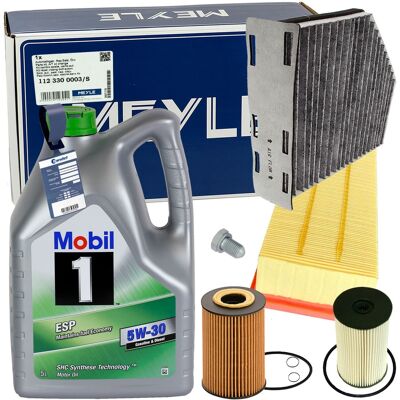 Meyle Inspektionspaket+mobil 5w30 Öl Passend Für Audi A3 Vw Passat 1.6+2.0 Tdi: Filter-satz Audi: 03l115466 Audi: 03l115562 Audi: 1k0129620d Audi: 1k0 Meyle Inspektionspaket+mobil 5w30 Öl Passend Für Audi A3 Vw Passat 1.6+2.0 Tdi: Filter-satz Audi: 03l115466 Audi: 03l115562 Audi: 1k0129620d Audi: 1k0