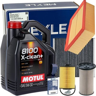 Meyle Inspektionspaket+motul 5w30 Öl Für 1.6+2.0 Tdi Audi A3 Vw Golf 7 Octavia: Filter-satz Audi: 03n115562 Audi: 5q0127177 Audi: 5q0127177b Audi: 5q0 Meyle Inspektionspaket+motul 5w30 Öl Für 1.6+2.0 Tdi Audi A3 Vw Golf 7 Octavia: Filter-satz Audi: 03n115562 Audi: 5q0127177 Audi: 5q0127177b Audi: 5q0