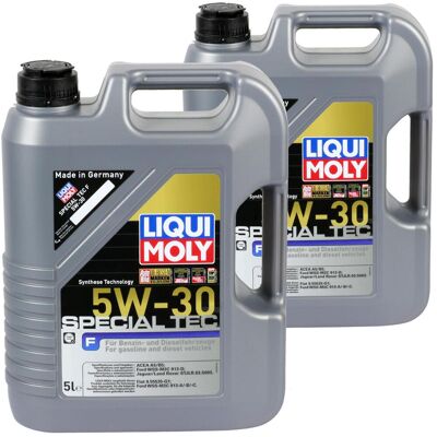 2x5l Liqui Moly Motoröl Special Tec F 5w30 Passend Für Api Sl Ford Wss-m2c 913-d: 3853 2x5l Liqui Moly Motoröl Special Tec F 5w30 Passend Für Api Sl Ford Wss-m2c 913-d: 3853