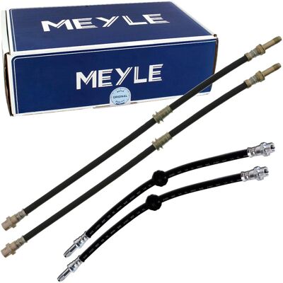4x Meyle Bremsschlauch Vorne+hinten Passend Für Bmw 3er E46 + Touring + Cabrio: Bremsschlauch A.b.s.: Sl4958 Aic: 73905 Ate: 24510304063 Bmw: 1165587 4x Meyle Bremsschlauch Vorne+hinten Passend Für Bmw 3er E46 + Touring + Cabrio: Bremsschlauch A.b.s.: Sl4958 Aic: 73905 Ate: 24510304063 Bmw: 1165587
