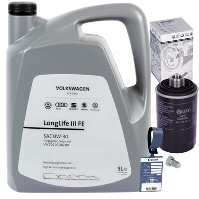 5l Original 0w30 Motoröl + Ölfilter Für Audi A3 8p A4 B8 A5 8f Vw Golf 5 6: Verschlussschraube, Ölwanne 3rg: 83021 Aic: 51791 Aic: 60209 Aic: 77789 Au 5l Original 0w30 Motoröl + Ölfilter Für Audi A3 8p A4 B8 A5 8f Vw Golf 5 6: Verschlussschraube, Ölwanne 3rg: 83021 Aic: 51791 Aic: 60209 Aic: 77789 Au