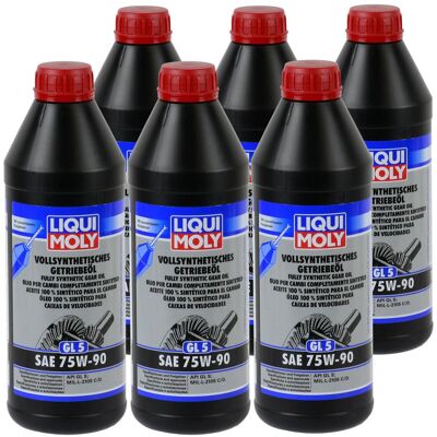 6l Liqui Moly 1414 Volsynthetisches Getriebeöl 75w90 Gl5 Mil-l 2105 C: Liqui Moly 1414 6l Liqui Moly 1414 Volsynthetisches Getriebeöl 75w90 Gl5 Mil-l 2105 C: Liqui Moly 1414