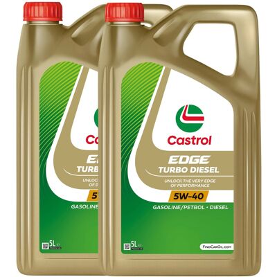 Castrol - EDGE Turbo Diesel 5W-40 - 5L Castrol - EDGE Turbo Diesel 5W-40 - 5L