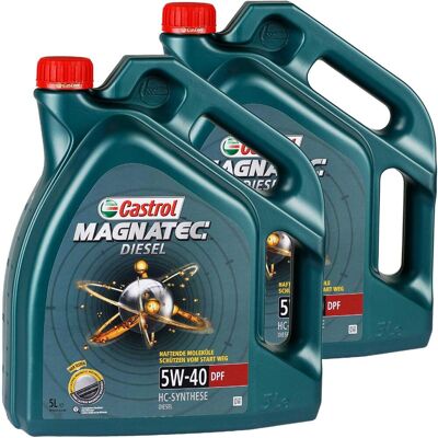2x5l Castrol Magnatec D 5w-40 Dpf Passend Für Mb 229.51 Fiat 9.55535-s2 Api Sn: 2x5l Castrol Magnatec D 5w-40 Dpf Passend Für Mb 229.51 Fiat 9.55535-s2 Api Sn: