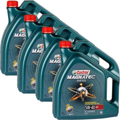 4x5l Castrol Magnatec D 5w-40 Dpf Passend Für Mb 229.51 Fiat 9.55535-s2 Api Sn: 4x5l Castrol Magnatec D 5w-40 Dpf Passend Für Mb 229.51 Fiat 9.55535-s2 Api Sn: