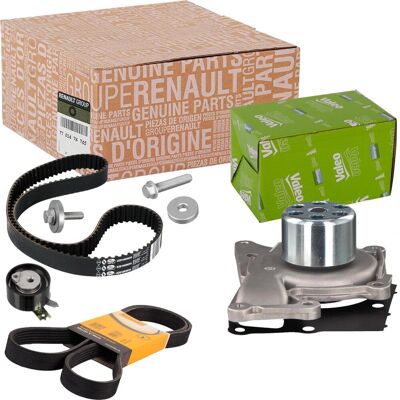 RENAULT+VALEO+CONTI Original Renault Zahnriemen-satz + Conti Keilriemen 1.5dci Clio Kangoo Megane 2: Wasserpumpe, Motorkühlung Aic: 57791 Aisin: Were05 Aisin: Wpn117 Aks RENAULT+VALEO+CONTI Original Renault Zahnriemen-satz + Conti Keilriemen 1.5dci Clio Kangoo Megane 2: Wasserpumpe, Motorkühlung Aic: 57791 Aisin: Were05 Aisin: Wpn117 Aks