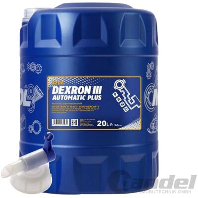 Mannol - Dexron III Automatik Plus - Automatikgetriebeöl Mannol - Dexron III Automatik Plus - Automatikgetriebeöl
