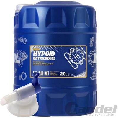 Mannol - Hypoid 80W-90 - 20L - GL4/5 - Getriebeöl Mannol - Hypoid 80W-90 - 20L - GL4/5 - Getriebeöl