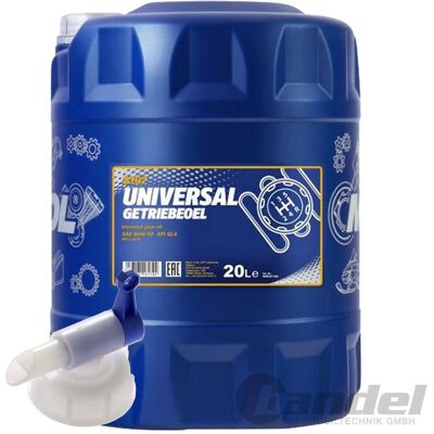 Mannol - SAE 80W-90 - 20L - GL-4 - Gear Oil Mannol - SAE 80W-90 - 20L - GL-4 - Gear Oil