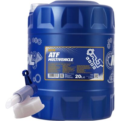 20l Mannol Getriebeöl + Hahn Atf Multivehicle Passend Für Aisin Warner Jws 3309: 20l Mannol Getriebeöl + Hahn Atf Multivehicle Passend Für Aisin Warner Jws 3309: