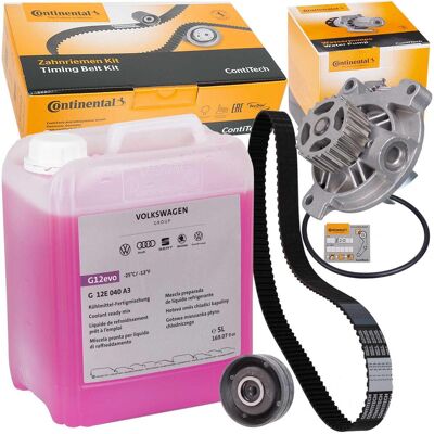 CONTINENTAL Conti Zahnriemen-satz Wasserpumpe+5l G12 Evo Für Vw Transporter T4 Bus 2.4 D 2.5: Wasserpumpe + Zahnriemensatz Aisin: Tkvg7001 Aisin: Tkvg7009 Aisin: CONTINENTAL Conti Zahnriemen-satz Wasserpumpe+5l G12 Evo Für Vw Transporter T4 Bus 2.4 D 2.5: Wasserpumpe + Zahnriemensatz Aisin: Tkvg7001 Aisin: Tkvg7009 Aisin: