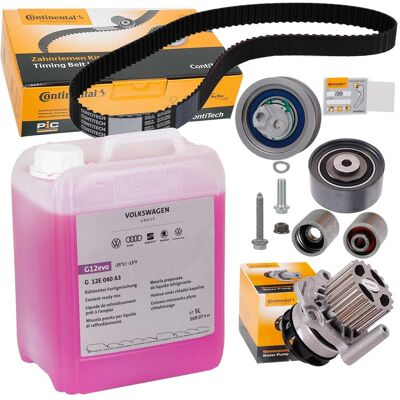 CONTINENTAL Conti Zahnriemen-satz+5l G12 Evo Für Audi A3 8l Vw Golf 4 Polo Leon 1.9 Sdi Tdi: Wasserpumpe + Zahnriemensatz Aisin: Tkvg7006 Aisin: Tkvg7025 Aisin: T CONTINENTAL Conti Zahnriemen-satz+5l G12 Evo Für Audi A3 8l Vw Golf 4 Polo Leon 1.9 Sdi Tdi: Wasserpumpe + Zahnriemensatz Aisin: Tkvg7006 Aisin: Tkvg7025 Aisin: T