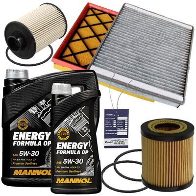 MANNOL Energy Formula OP 7701 5W-30 Öl & Filter Set MANNOL Energy Formula OP 7701 5W-30 Öl & Filter Set