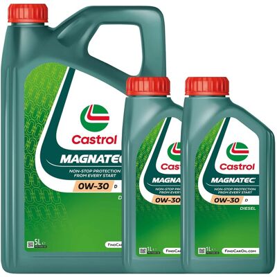 Castrol - Magnatec 0W-30 D - 5l - 2x1l - Engine oil Castrol - Magnatec 0W-30 D - 5l - 2x1l - Engine oil