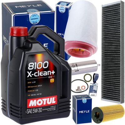 Mini Inspektionspaket - Filterset+Motul 5W30 - Fahrzeugteile Mini Inspektionspaket - Filterset+Motul 5W30 - Fahrzeugteile