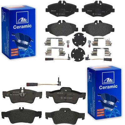 Ate Ceramic Bremsbeläge Vorne + Hinten Passend Für Mercedes E-klasse W211 + S211: Bremsscheibe A.b.s.: 18649 Brembo: 09b87911 Brembo: 09b8791s Car: 14 Ate Ceramic Bremsbeläge Vorne + Hinten Passend Für Mercedes E-klasse W211 + S211: Bremsscheibe A.b.s.: 18649 Brembo: 09b87911 Brembo: 09b8791s Car: 14