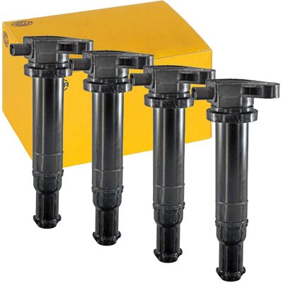 4x Hella Zündspule Passend Für Hyundai Accent Iii (mc) 1.6 Gls 11.2005-11.2010: Zündspule Ackoja: A53700007 Aravolt: Ar337881 Ashika: 780kk10 Astemo: 4x Hella Zündspule Passend Für Hyundai Accent Iii (mc) 1.6 Gls 11.2005-11.2010: Zündspule Ackoja: A53700007 Aravolt: Ar337881 Ashika: 780kk10 Astemo: