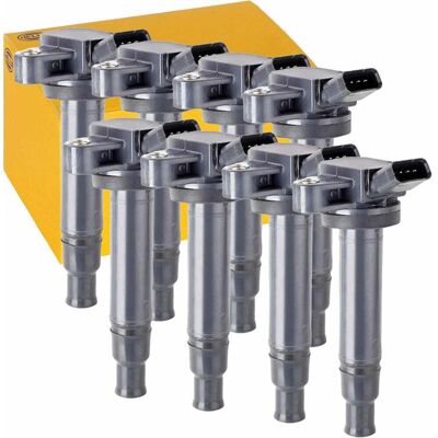 8x Hella Zündspule, 4 Polig Passend Für Lexus Gs Ls Lx Sc Land Cruiser 100 200: Zündspule Abakus: 12201121 Ackoja: A70700012 Ashika: 7802206 Astemo: 2 8x Hella Zündspule, 4 Polig Passend Für Lexus Gs Ls Lx Sc Land Cruiser 100 200: Zündspule Abakus: 12201121 Ackoja: A70700012 Ashika: 7802206 Astemo: 2