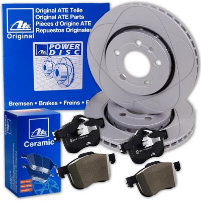 Ate Powerdisc Bremsscheiben + Ceramic Beläge Vorne Für Ford Focus Ii Mk2 2,5 St: Bremsscheibe: 1770767, 1829608, 1844117, Cv611125fa, Cv611125ga, Dv61 Ate Powerdisc Bremsscheiben + Ceramic Beläge Vorne Für Ford Focus Ii Mk2 2,5 St: Bremsscheibe: 1770767, 1829608, 1844117, Cv611125fa, Cv611125ga, Dv61