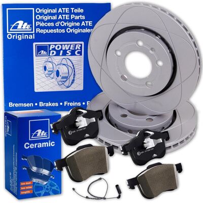 Ate Powerdisc Bremsensatz - Keramik vorne BMW 1/2 Serien Ate Powerdisc Bremsensatz - Keramik vorne BMW 1/2 Serien