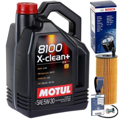 Bosch Ölfilter F026407123+motul 5w30 Passend Für Bmw 3er E90 F30 X1 E84 5er F10: Ölwechselkit Febi Bilstein: 100551 Febi Bilstein: 101324 Bmw: 1113753 Bosch Ölfilter F026407123+motul 5w30 Passend Für Bmw 3er E90 F30 X1 E84 5er F10: Ölwechselkit Febi Bilstein: 100551 Febi Bilstein: 101324 Bmw: 1113753