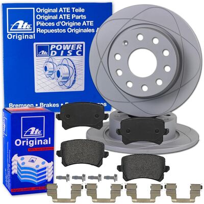 Ate Powerdisc Bremsscheiben 288mm + Beläge Hinten Für Audi A4 8e B7 Seat Exeo: Bremsscheibe: 8e0615601m Bremsbelagsatz, Scheibenbremse: 1k0698451, 1k0 Ate Powerdisc Bremsscheiben 288mm + Beläge Hinten Für Audi A4 8e B7 Seat Exeo: Bremsscheibe: 8e0615601m Bremsbelagsatz, Scheibenbremse: 1k0698451, 1k0