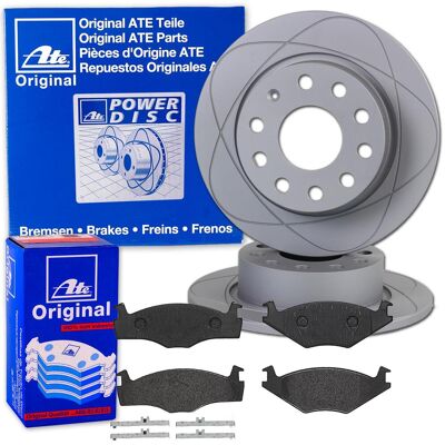 Ate Powerdisc Bremsscheiben 239mm + Beläge Vorne Für Vw Golf 1 2 3 Jetta 2 Vento: Bremsbelagsatz, Scheibenbremse A.b.s.: 36536 Abakus: 23101145 Aisin: Ate Powerdisc Bremsscheiben 239mm + Beläge Vorne Für Vw Golf 1 2 3 Jetta 2 Vento: Bremsbelagsatz, Scheibenbremse A.b.s.: 36536 Abakus: 23101145 Aisin: