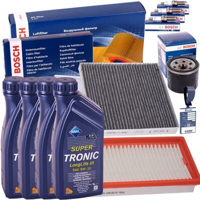 Bosch Filterset+zündkerzen+aral 5w30 Für Smart 451 Cabrio Coupe 61-102 Ps: Zündkerze Daihatsu: 9004851189 Daihatsu: 9004851192 Mercedes-benz: A1321590 Bosch Filterset+zündkerzen+aral 5w30 Für Smart 451 Cabrio Coupe 61-102 Ps: Zündkerze Daihatsu: 9004851189 Daihatsu: 9004851192 Mercedes-benz: A1321590