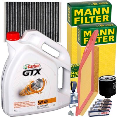 Bosch Mann Filterset+castrol 5w40 Für 1.4+1.6+16v Vw Golf 4 Bora 1j Polo 6n2 Lupo: Verschlussschraube, Ölwanne Seat: N90813201 Seat: N90813202 Skoda: N90813 Bosch Mann Filterset+castrol 5w40 Für 1.4+1.6+16v Vw Golf 4 Bora 1j Polo 6n2 Lupo: Verschlussschraube, Ölwanne Seat: N90813201 Seat: N90813202 Skoda: N90813