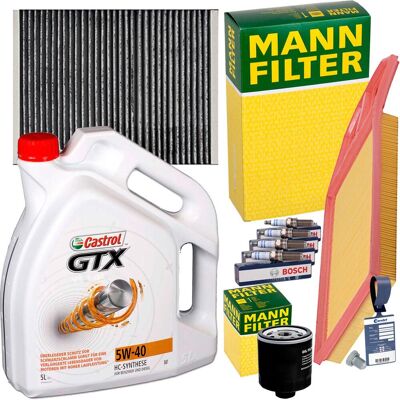Filterset+castrol Gtx 5w40+bosch Zündkerzen Für Vw Polo 6n2 Golf 4 Bora 1j Lupo: Luftfilter Vag: 032129620c Vag: 036129620c Vag: 036129620f Febi Bilst Filterset+castrol Gtx 5w40+bosch Zündkerzen Für Vw Polo 6n2 Golf 4 Bora 1j Lupo: Luftfilter Vag: 032129620c Vag: 036129620c Vag: 036129620f Febi Bilst
