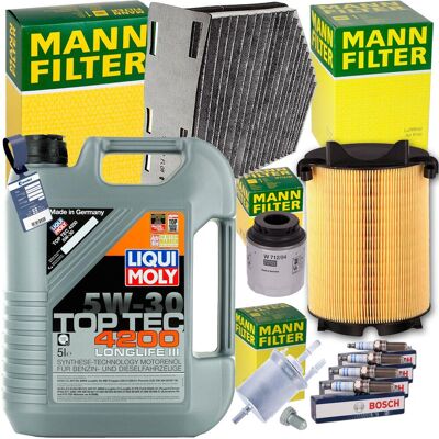 MANN-FILTER Mann Filterset+bosch Zündkerzen+liqui Moly 5w30 Für Audi A3 8p Vw Golf 6 Touran: Verschlussschraube, Ölwanne Audi: N90813201 Audi: N90813202 Chrysler: MANN-FILTER Mann Filterset+bosch Zündkerzen+liqui Moly 5w30 Für Audi A3 8p Vw Golf 6 Touran: Verschlussschraube, Ölwanne Audi: N90813201 Audi: N90813202 Chrysler:
