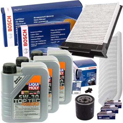 Bosch Filterset+ Zündkerzen+liqui 5w30 Für 1.0 Toyota Aygo Citröen C1 Peugeot: Verschlussschraube, Ölwanne Peugeot: 6822er Bga: Pk6700 Elring: 587320 Bosch Filterset+ Zündkerzen+liqui 5w30 Für 1.0 Toyota Aygo Citröen C1 Peugeot: Verschlussschraube, Ölwanne Peugeot: 6822er Bga: Pk6700 Elring: 587320