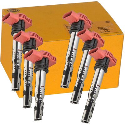 6x Hella Zündspule Für Audi A4 B6 B7 B8 A5 8t3 8ta 8f7 A6 C6 C7 A7 A8 Q5 Q7: Zündspule Abakus: 12201074 Ap Xenergy: Xe9002ar Ashika: Bo0912jm Astemo: 6x Hella Zündspule Für Audi A4 B6 B7 B8 A5 8t3 8ta 8f7 A6 C6 C7 A7 A8 Q5 Q7: Zündspule Abakus: 12201074 Ap Xenergy: Xe9002ar Ashika: Bo0912jm Astemo: