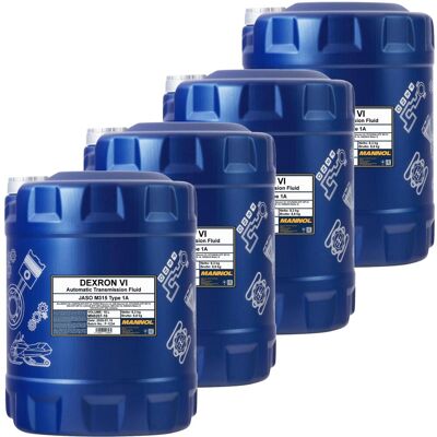 4x 10l = 40l Mannol Getriebeöl Dexron Vi Automatikgetriebe Mb 236.14 M-1375.4: 4x 10l = 40l Mannol Getriebeöl Dexron Vi Automatikgetriebe Mb 236.14 M-1375.4: