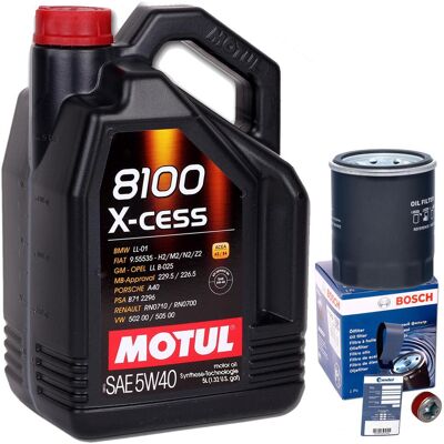 Motul - 8100 X-CESS - 5W-40 - Synthetisch - Motoröl Motul - 8100 X-CESS - 5W-40 - Synthetisch - Motoröl