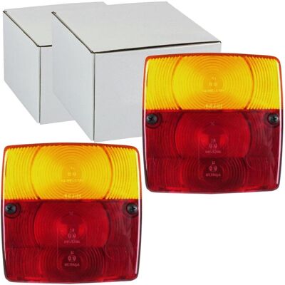 Hausmarke 2x Heckleuchte Links + Rechts Anhänger Traktor Universal Rückleuchte Rücklicht: Hausmarke 2x Heckleuchte Links + Rechts Anhänger Traktor Universal Rückleuchte Rücklicht: