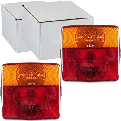 Hausmarke 2x Heckleuchte Links + Rechts Anhänger Traktor Universal Rückleuchte Rücklicht: Hausmarke 2x Heckleuchte Links + Rechts Anhänger Traktor Universal Rückleuchte Rücklicht: