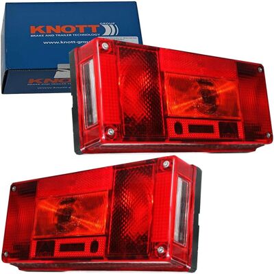 2x Knott Heckleuchte Rückleuchte Mit Nsl Pkw Anhänger Midipoint 1 Rücklicht: Knott / Aspöck: 401939.001 + 401940.001 2x Knott Heckleuchte Rückleuchte Mit Nsl Pkw Anhänger Midipoint 1 Rücklicht: Knott / Aspöck: 401939.001 + 401940.001