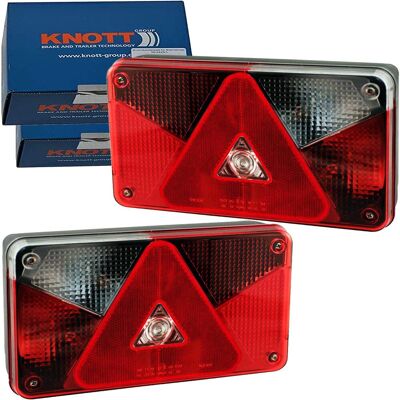 2x Knott Heckleuchte Multipoint 5 Rückleuchte Rücklicht Anhänger Tülle+rfs+nsl: Knott / Aspöck 411512.001 + 411512.002 2x Knott Heckleuchte Multipoint 5 Rückleuchte Rücklicht Anhänger Tülle+rfs+nsl: Knott / Aspöck 411512.001 + 411512.002