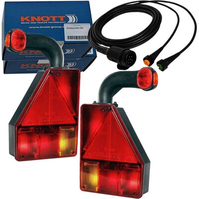 2x Knott Rücklicht Heckleuchte Mit Url Earpoint 1 Pkw Anhänger + 7m Kabel 13-pol: Knott / Aspöck: 402538.001 + 402540.001 + 402548.001 2x Knott Rücklicht Heckleuchte Mit Url Earpoint 1 Pkw Anhänger + 7m Kabel 13-pol: Knott / Aspöck: 402538.001 + 402540.001 + 402548.001