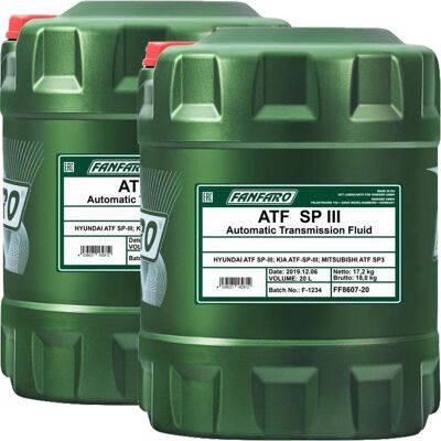 Fanfaro - ATF SP III - Mehrbereichsöl - ATF-Öl Fanfaro - ATF SP III - Mehrbereichsöl - ATF-Öl