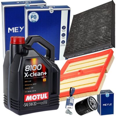 Meyle - Filterset - Motul 5W30 - Motoröl-Set Meyle - Filterset - Motul 5W30 - Motoröl-Set